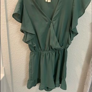 Green romper